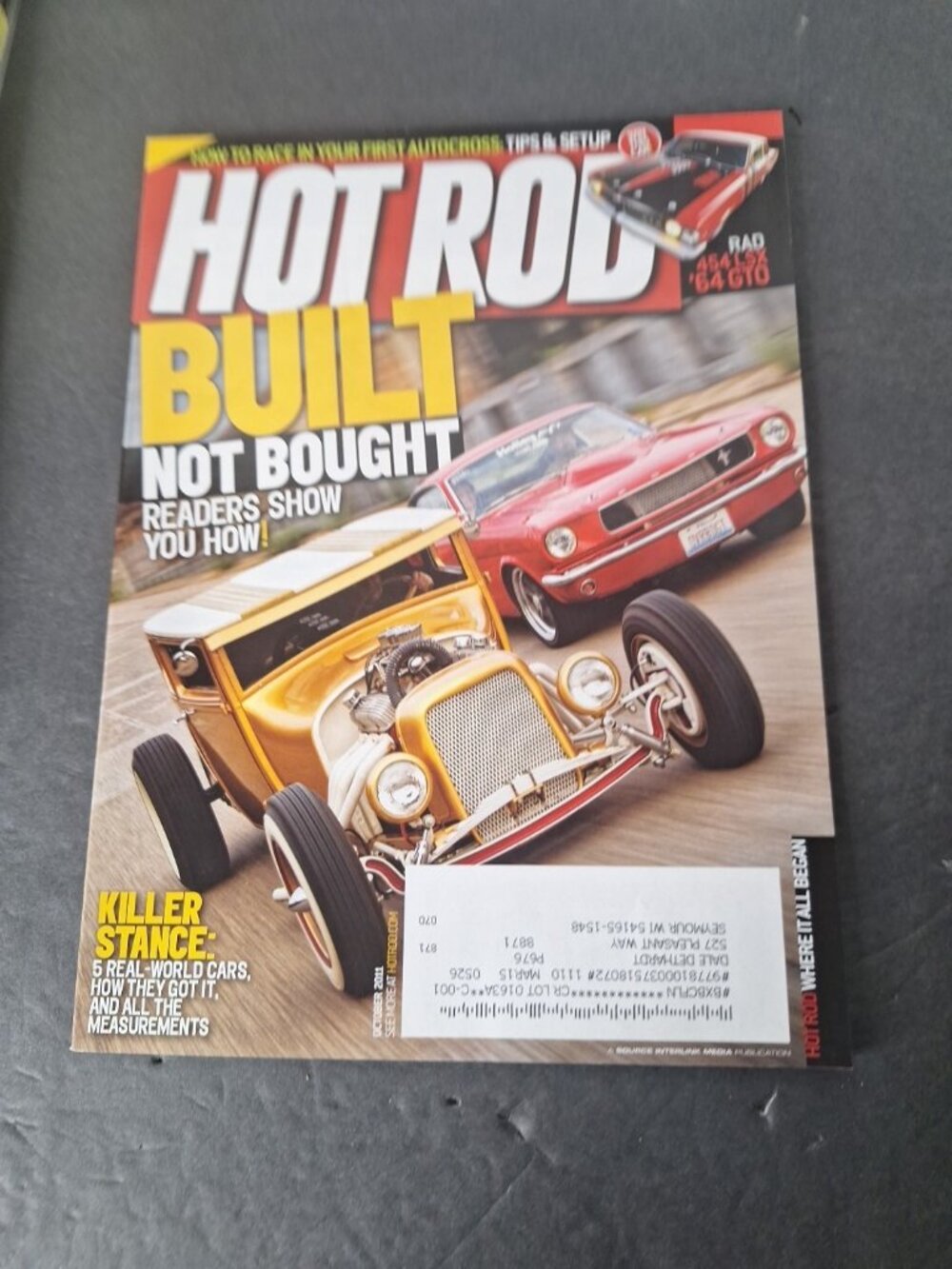 HOT ROD MAGAZINE FULL YEAR 2011.....COMPLETE TWELVE ISSUES JAN to DEC - Picture 3 of 13